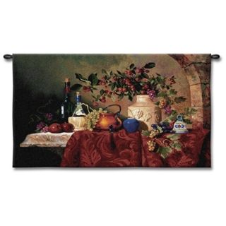 Caprician Feast 53" Wide Wall Tapestry   #J8632