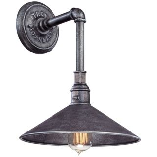 Toledo Collection 14 3/4" High Silver Outdoor Wall Light   #U8814