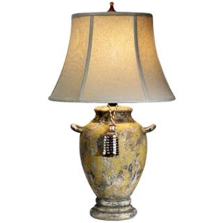 Natural Light Herculaneum Ceramic Table Lamp   #P5341