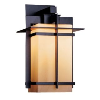 Hubbardton Forge Tourou Bronze 14" High Outdoor Wall Sconce   #72614