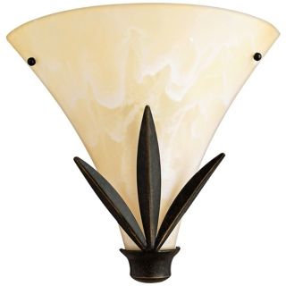 Quoizel Caballero ADA Compliant 12" Wide Bronze Wall Sconce   #27360