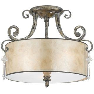 Kendra Collection 13" Wide Ceiling Light Fixture   #J4107