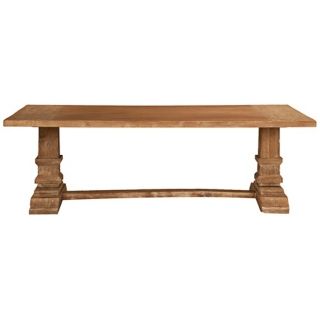 Hudson Stone Wash Finish 55" Wide Coffee Table   #T5186