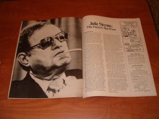 Songwriter Magazine Barry Manilow Jule Styne January 1980