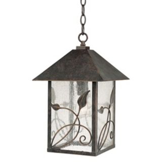 French Garden Collection 15" High Hanging Outdoor Light   #71031