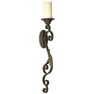 Valencia Iron Wall Sconce Candle Holder   #M7133