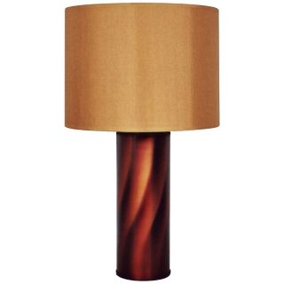 Babette Holland Tiger Rust Table Lamp   #06270