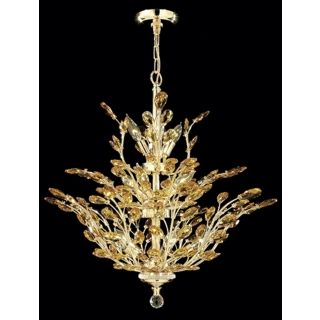 James R. Moder Florale Collection Gold 27" Wide Chandelier   #21149