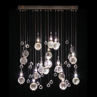 Possini Euro Paperweight Crystal Chandelier   #12270