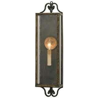 Currey and Company Wolverton 24" High Plug In Wall Sconce   #P3831