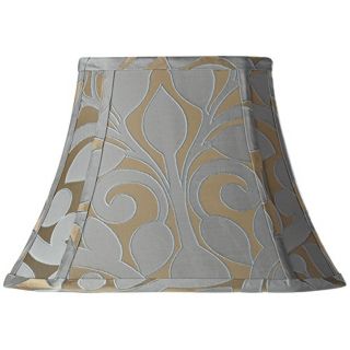 Lillian Floral Rectangle Lamp Shade 6/8x11/14x10 (Spider)   #X0024
