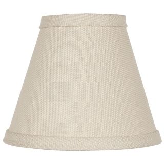 Beige Linen Lamp Shade 3x6x5 (Clip On)   #K5223