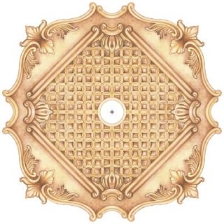 Essex Square 36" Wide Repositionable Ceiling Medallion   #Y6575