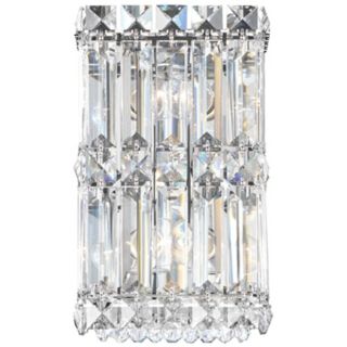 Schonbek Quantum Collection 9" High Crystal Wall Sconce   #J2602