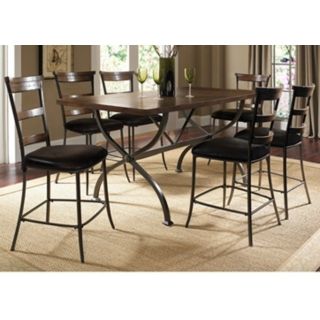 Hillsdale Cameron Ladder 7 Piece Counter Height Dining Set   #V9838