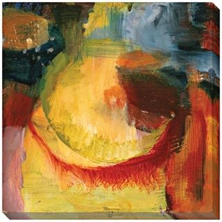 Eccentric Abstraction IV Indoor/Outdoor 40" Square Wall Art   #L0599
