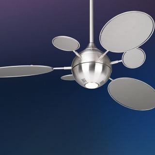 54" Minka Aire Cirque Brushed Nickel Ceiling Fan   #95967