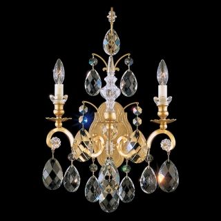 Schonbek Renaissance Collection 22 1/2" High Crystal Sconce   #N3060