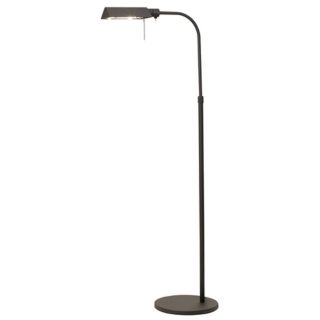 Sonneman Black Tenda Pharmacy Adjustable Floor Lamp   #24711