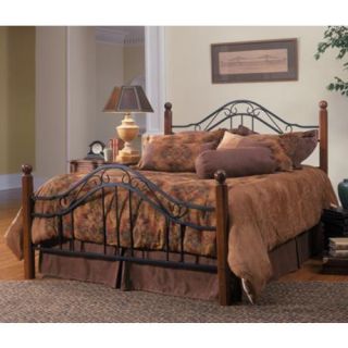 Hillsdale Madison Cherry Wood with Black Bed   #T4283