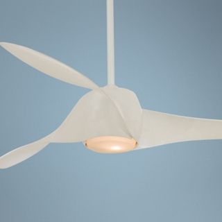 58" Artemis High Gloss White Ceiling Fan   #66601