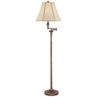 Quoizel Archer Palladian Bronze Swing Arm Floor Lamp   #V1785