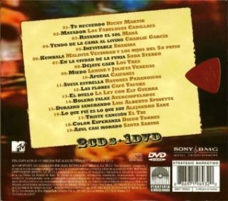 Lo Mejor MTV Unplugged 2 CDs 1 DVD Mana Shakira