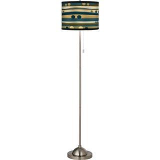 Dots and Waves Giclee Floor Lamp   #99185 84796