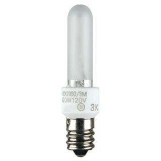 60 Watt Krypton/Xenon Frosted Candelabra Base Light Bulb   #68507