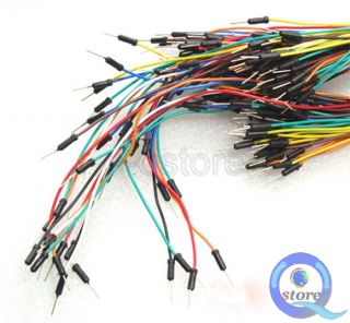 Breadboard Jumper Cable Wire DIY Kit Approx 65 for ATMEGA328 2560