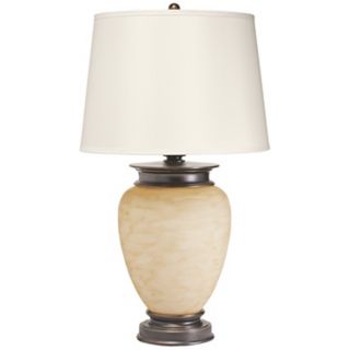 Bronze, Crystal   Glass Table Lamps
