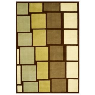 Tremont Collection Stax Chocolate Area Rug   #T6369