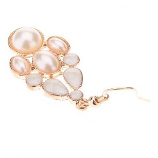USD $ 2.69   Water drop Shape Pearl Earrings,