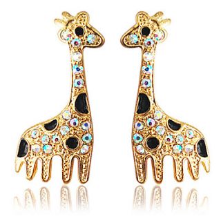 EUR € 6.71   giraffe earring padrão de (dourado), Frete Grátis em