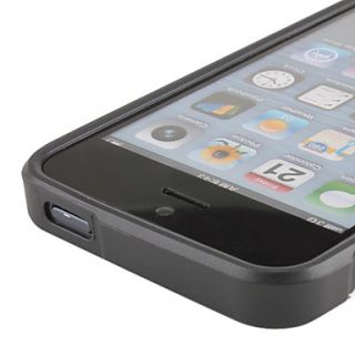 USD $ 7.69   Black Edge Two Tone Color Hard Case for iPhone 5