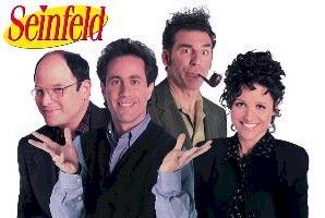 TV Poster Seinfeld Smile Cast Jerry Julia Dreyfus