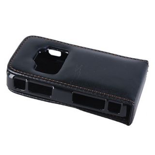 USD $ 3.99   Black Leather Vertical Pouch Case For Nokia N82,