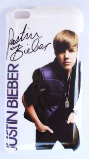 Justin Bieber Signed Hard Back Case for iPod Touch 4 4G 4th