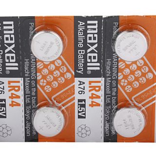 LR44 A76 1.5V High Capacity Alkaline Button Cell Batteries (10 pack