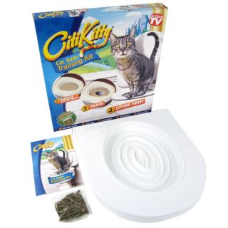 Citikitty Cat Toilet Training Kit Save Money No More Litter as Seen on