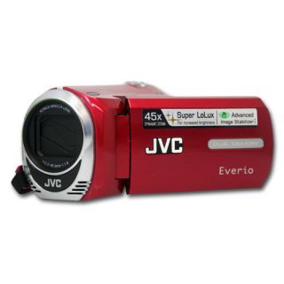 JVC GZ MS230 Everio s Flash Memory Camcorder New Red