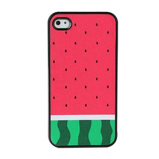 USD $ 2.29   Watermelon Pattern Dull Polish Hard Case for iPhone 4 and