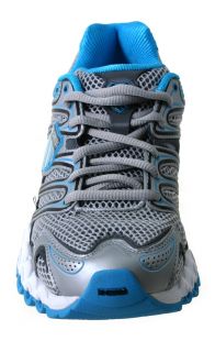 Kswiss Womens Running Shoes Ultra Tubes 100 Silver Charcoal Blue