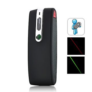 EUR € 45.60   Wireless Presenter con puntatore laser verde e rosso