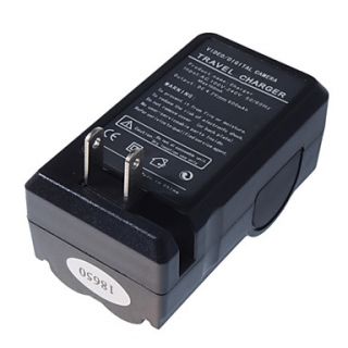 USD $ 6.34   Compact 18650 Lithium Battery Charger (100V~240V),