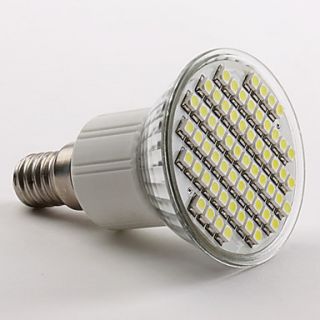 USD $ 5.19   E14 3.5W 60x3528 SMD 150 180LM Natuaral White Light LED