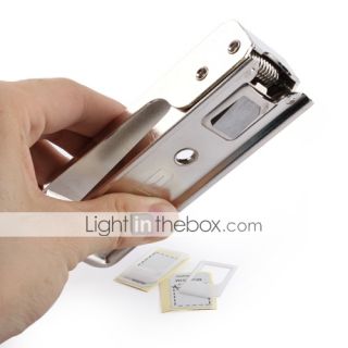 Micro Sim Card Cutter with Micro Sim Card Adapters for iPhone 4 & iPad