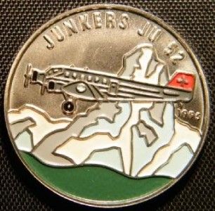 Junker Ju 52 History of Aviation 1995 Congo Cuni