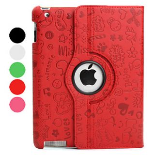 USD $ 18.99   360 Degree Rotating Protective PU Leather Case and Stand