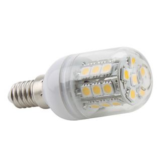 Lampadina a pannocchia LED, luce bianca/calda E14 27x5050 SMD 3.5W